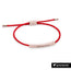 Herren Armband mit Gravur Rot - Rosé