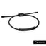 Herren Armband mit Gravur Schwarz - Schwarz